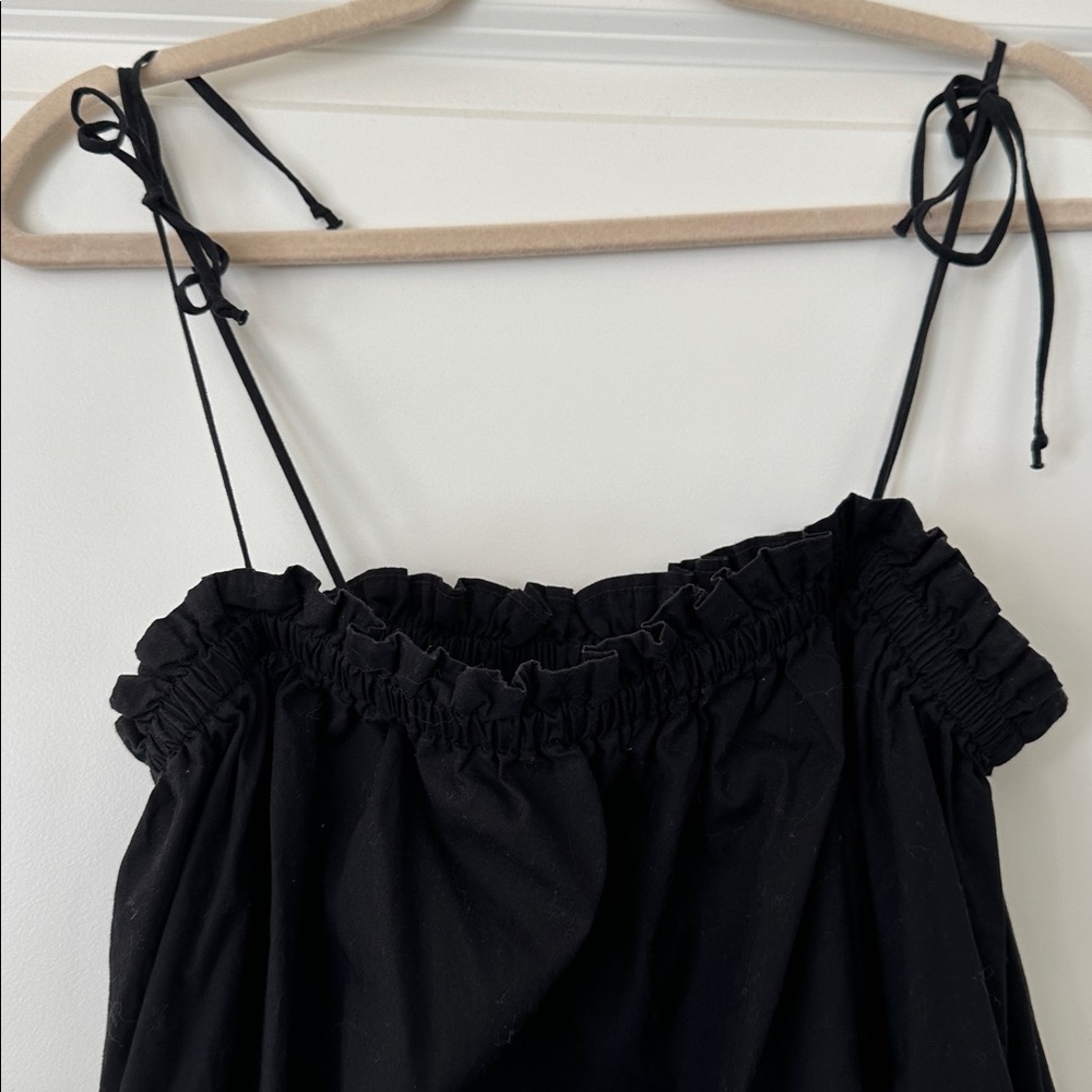 Show Me Your MuMu Black Ruffled Dress - Picture 3 of 3